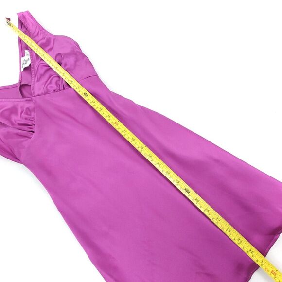 PRINCESS POLLY Nellie 90s Mini Slip Dress Purple Satin Y2k Glam Clean Girl 0 - Picture 3 of 10